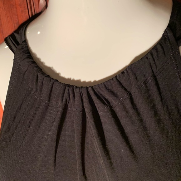 NWOT Madison Leigh Black Polkadot Shift Dress 14 - Picture 7 of 16